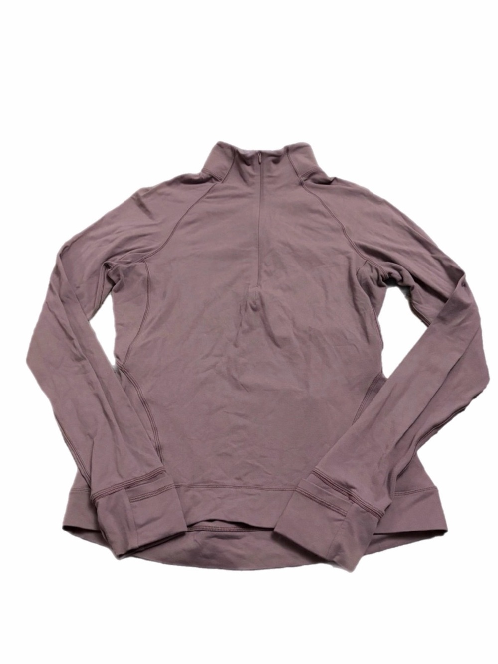 Lululemon Outrun the Elements 1/2 Zip *Rulu (Frosted Mulberry) Size 8